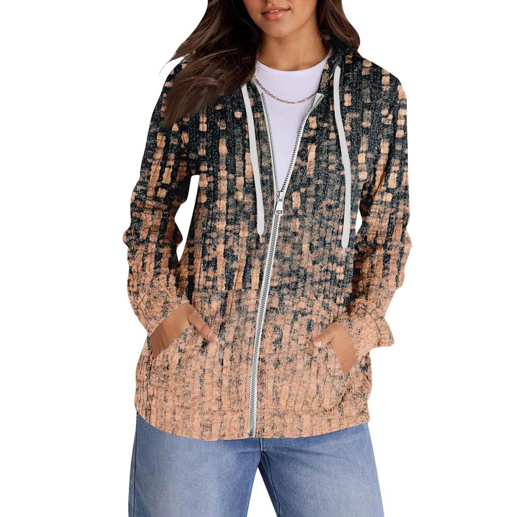 Hoodies For Women Trendy Tops Casual Fall Fashion Long Sleeve Sweatshirt With Pockets Pullover Lightweight