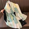 180*90Cm Winter Luxury Brand Vintage Printed Women Large Shawls Hijab Foulard Design Print Lady Fashion Beach Stole Head Scarves