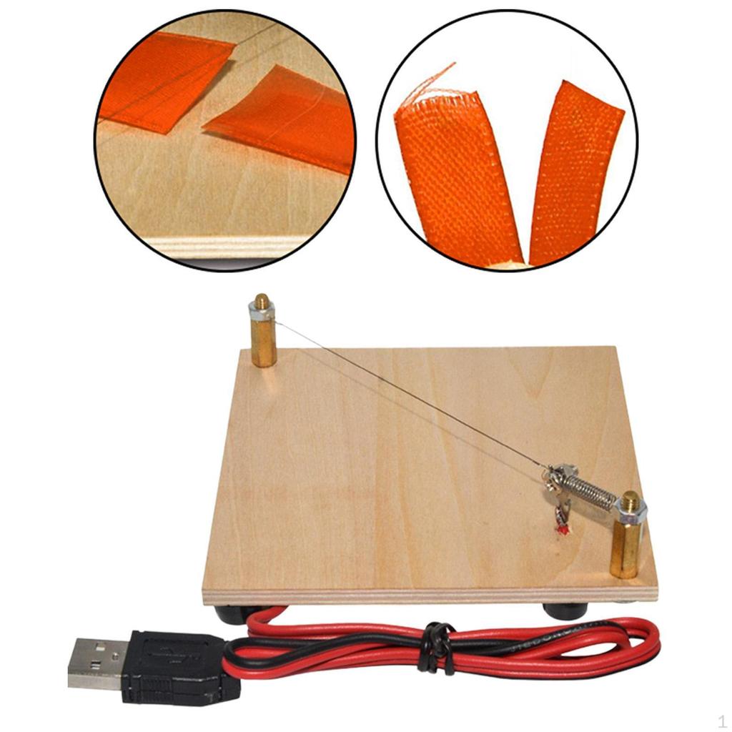 Электрический резак для ленты, принадлежности для резки ткани, многоцелевой, портативный, простой в использовании, терморезка для