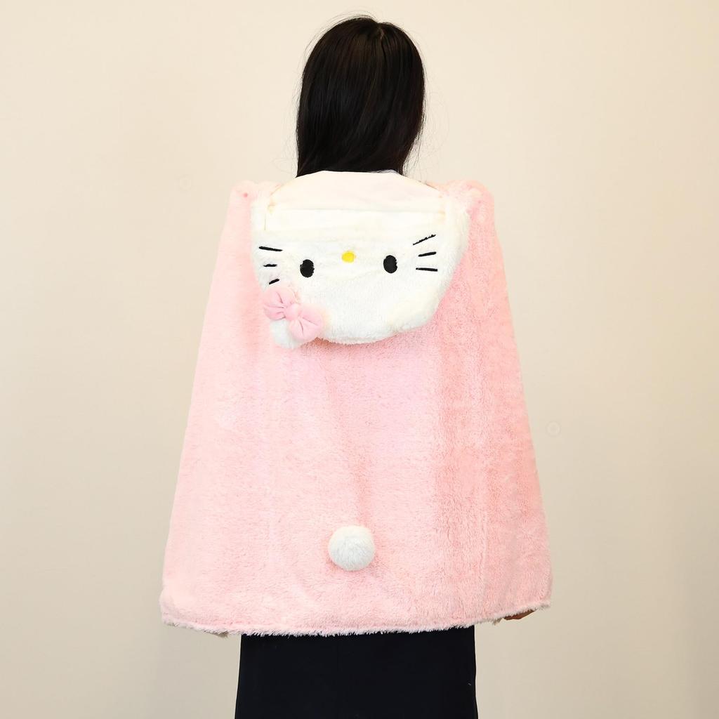 Hooded Blanket Kitty Hood 05 Kitty Blanket H70 X W110cm Including [Marushin] Part Approx. (not Hood)