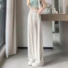 Ice Silk High Waist Wide Leg Sweatpants - Women's Summer Slimming, Loose Casual Pants