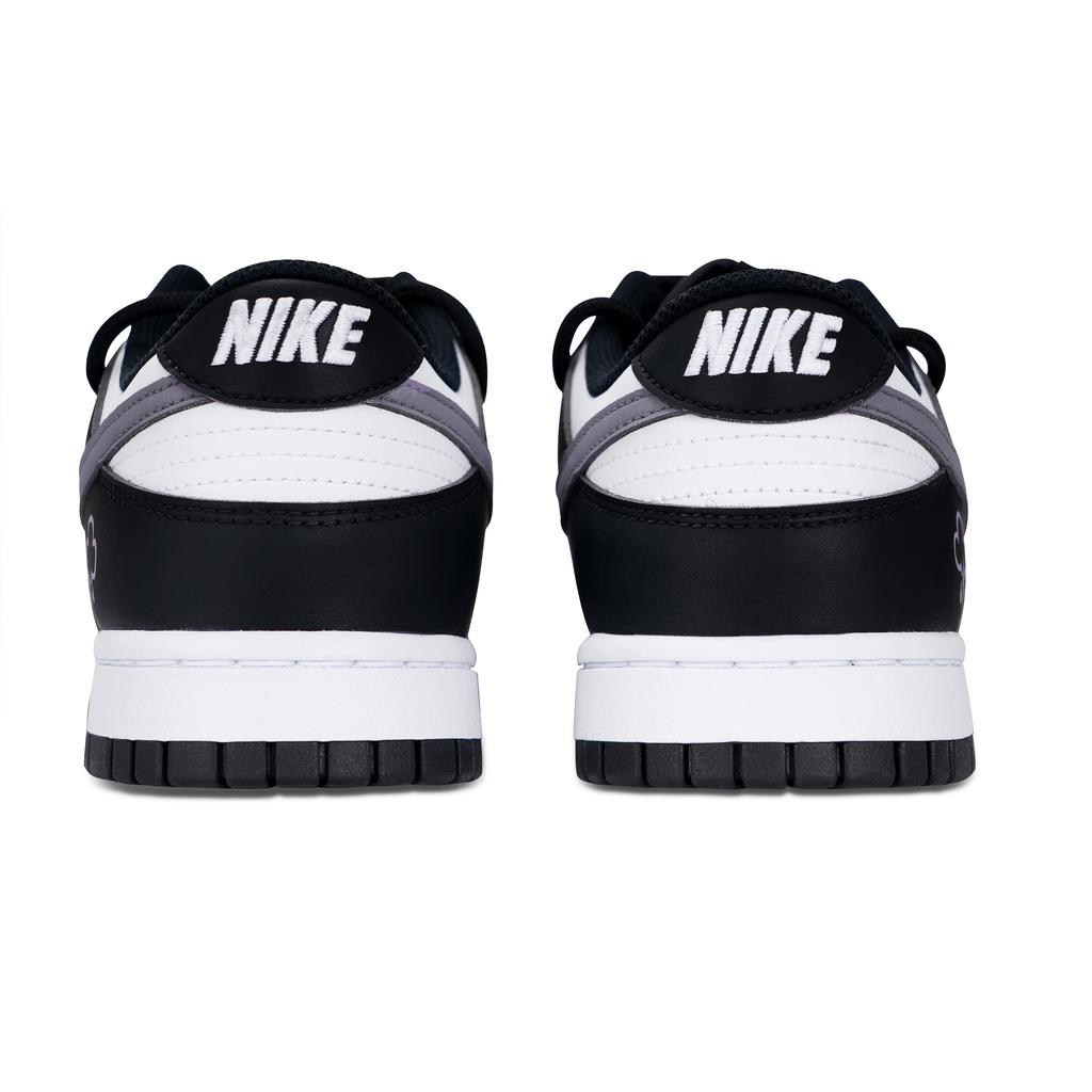 Nike Dunk Black Frame Panda Slip Resistant Abrasion Resistant Low top Skateboard Shoes Unisex Night Purple DD1391-100(Team883-)