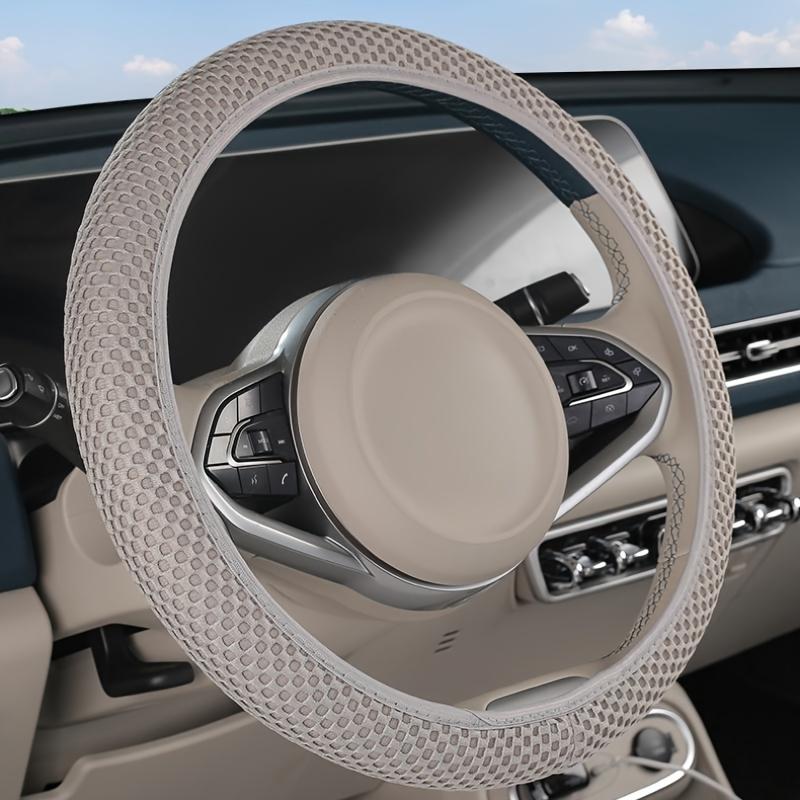 Универсальная автомобильная оплетка на руль 3D массажная сетка противоскользящая без внутреннего кольца эластичная оплетка на руль