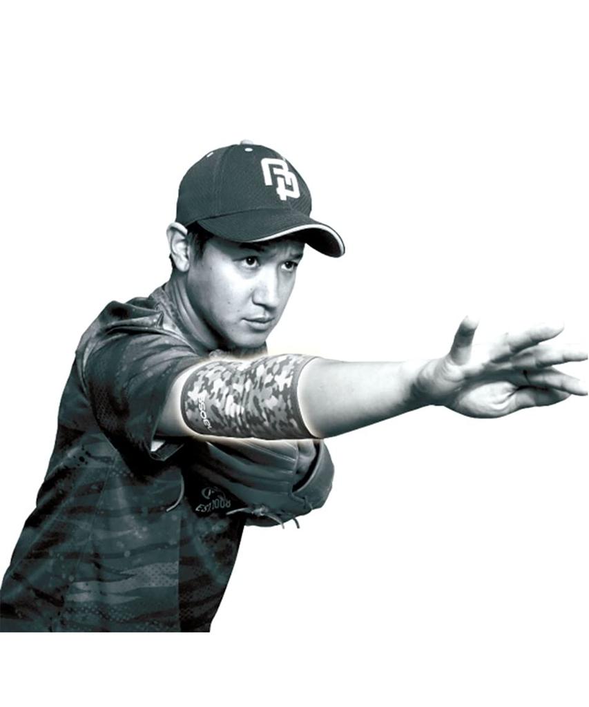 Marumitsu Tokusan TV Collaboration Налокотник Черный Камуфляж LL 311391