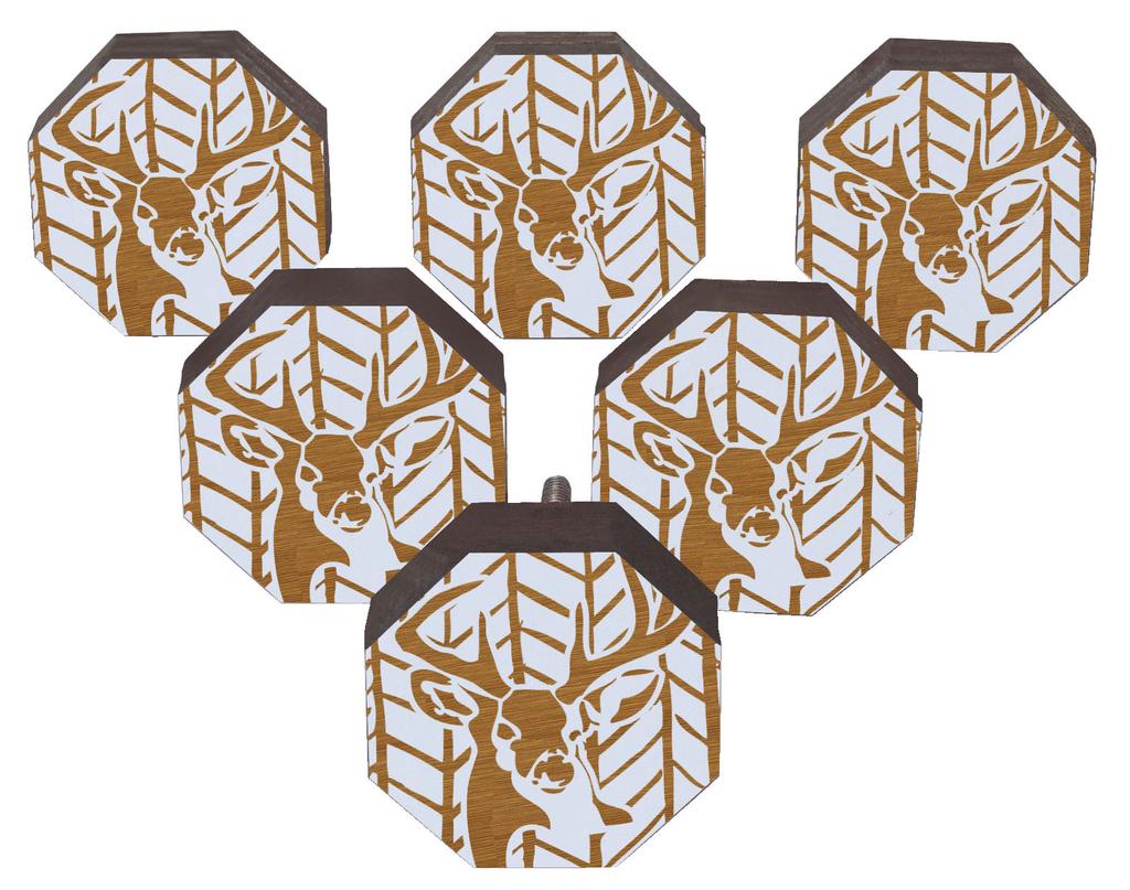 IBA Indianbeautifulart коричневые ручки с гравировкой 10 шт. мебельные деревянные ручки-гребешки в деревенском стиле