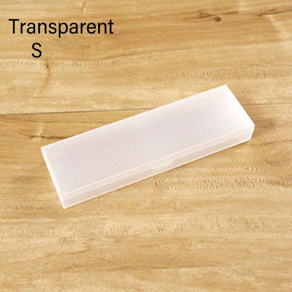 Frosted Pencil Case Non-toxic Stationery Box Simple Pencil Box  for School