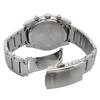 EDIFICE CASIO сапфировые зарубежная модель часы, хронограф, стекло, черный, мужские, EFB-730D-1AV