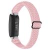 For Fitbit Inspire 3 Wave Shape Woven Nylon Smart Watch Band Replacement Wrist Strap
