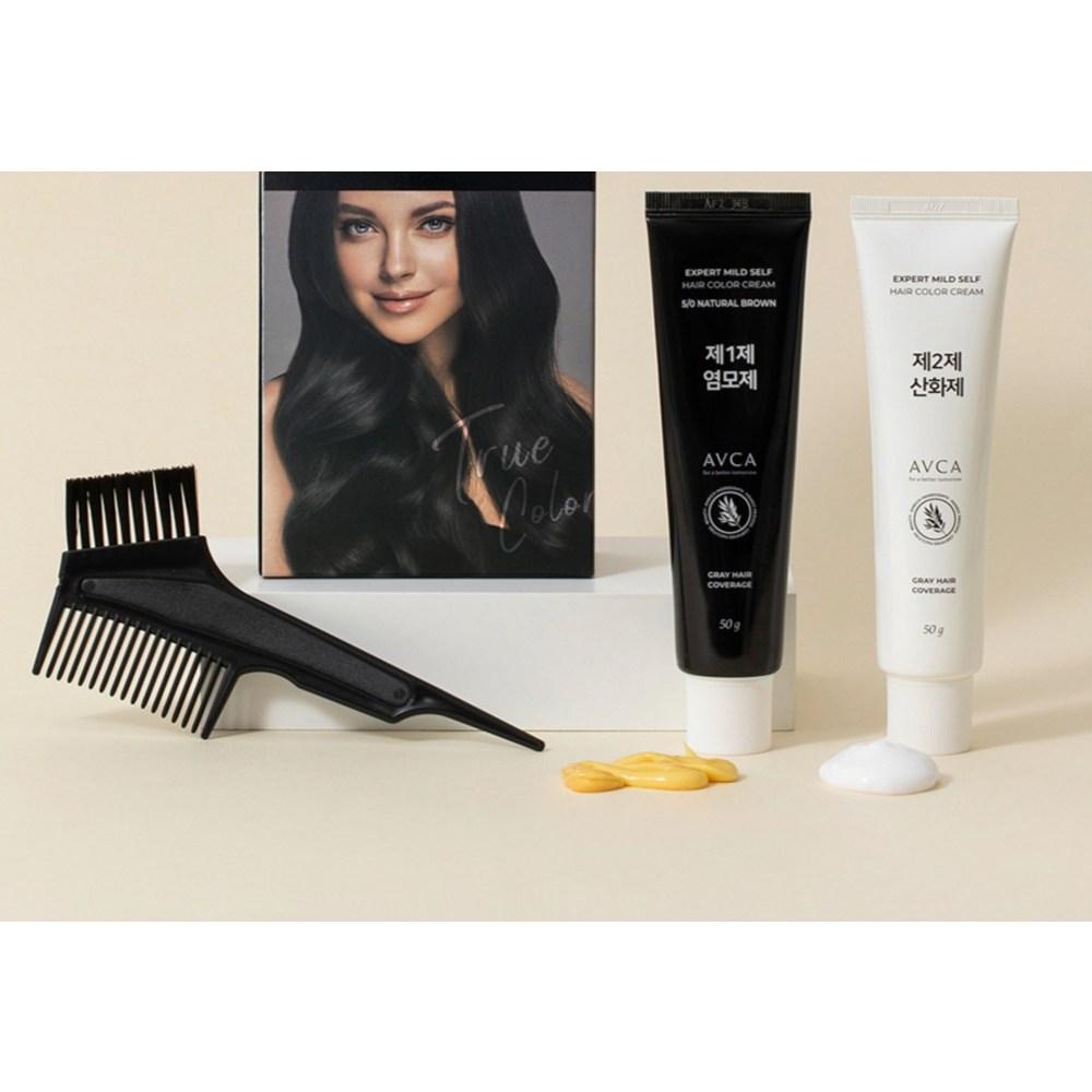 Краска для волос Abka Expert Mild Self Gray, натуральный коричневый, 1 шт.