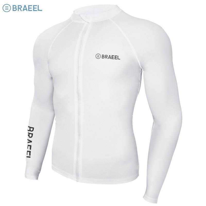 Mens UV Protection Rash Guard Set Long Sleeve Top Pants Quick Dry Swimwear Snorkeling Diving Surfing