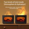 2025 для увлажнителя воздуха Flame Air Humidifier, увлажнитель эфирных масел, портативный USB-диффузор ароматов Type-C с цветным светодиодным ночным светом