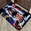 Name Custom Anime Dragonball Carpet Rug for Living Room Bedroom Home Sofa Decoration,Kids play Non-slip Floor Mat