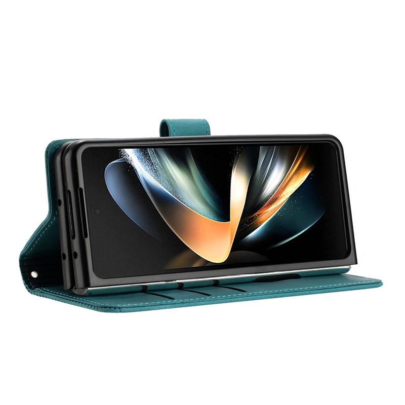 Для Samsung Galaxy Z Fold 3 4 5 6 бумажник флип чехол кожаный роскошный чехол слот для карт
