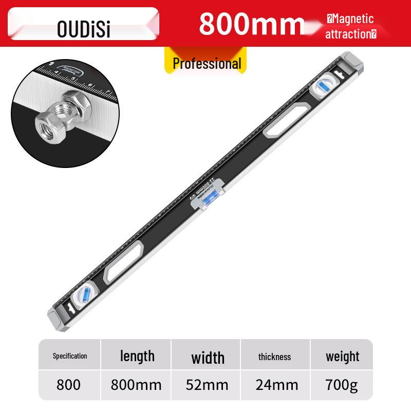 60-сантиметровый сильный магнитный уровень высокой точности для каменщиков