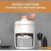 Shaved Ice Machine - Hand Crank Slushie Maker Machine with Free Ice Cube Tray Portable Snow Cone Machine with Stainless Steel Blades for Ice Cream / S