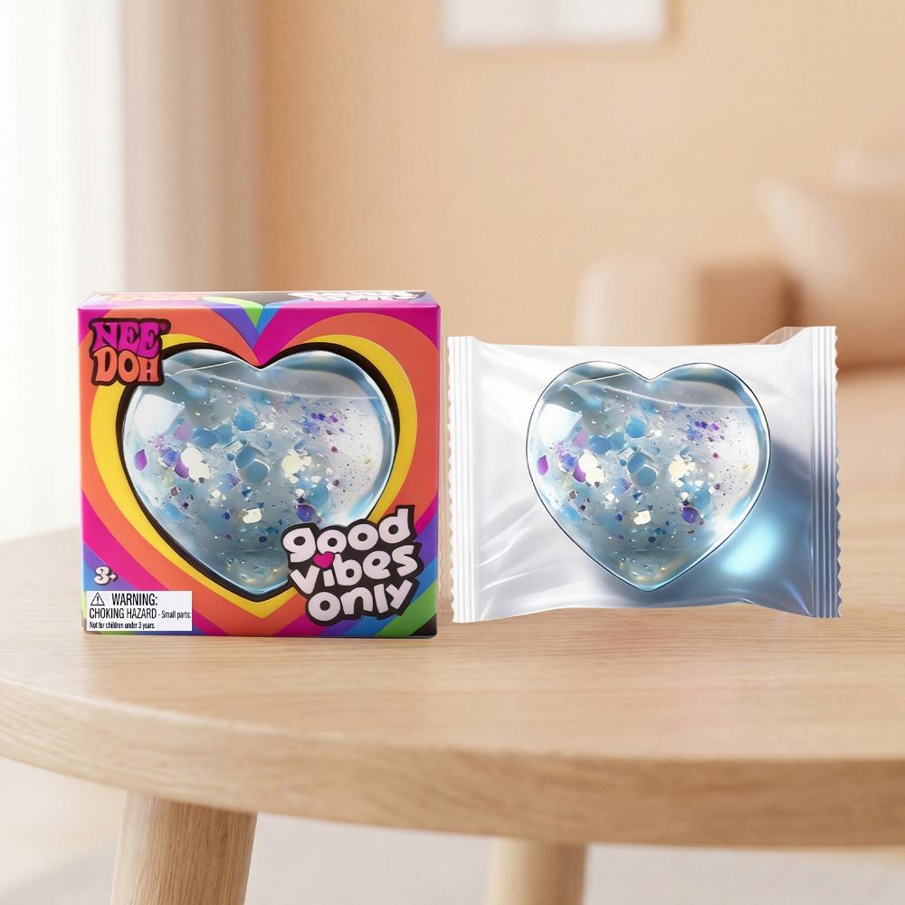 Schylling Deedoh Love Squeeze мячик-антистресс Милый Игрушка-антистресс для снятия напряжения Мягкая Нелипкая Быстроотскакивающая Портативная Игрушка размером с ладонь