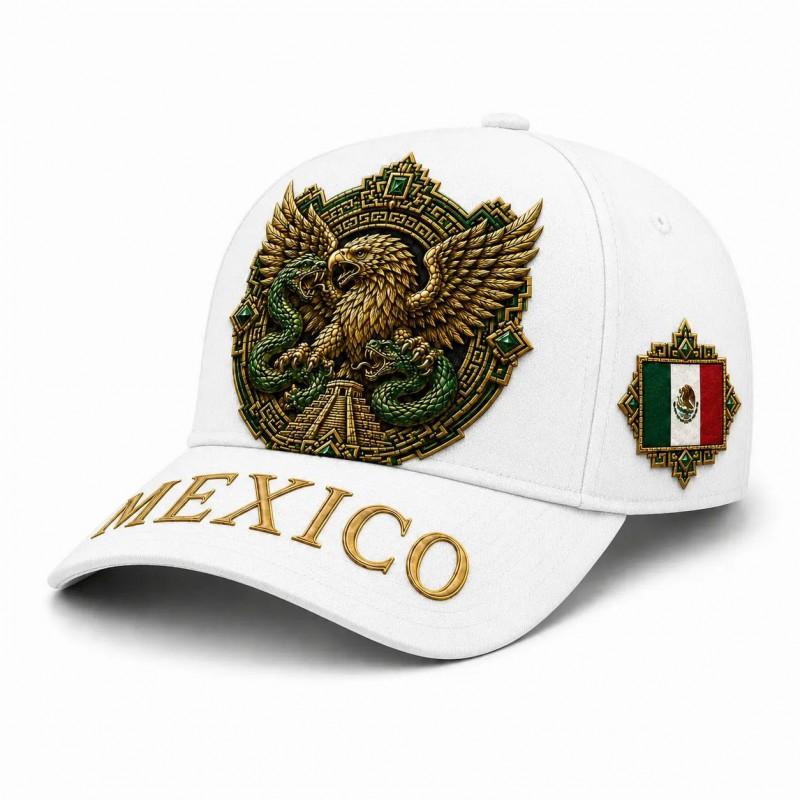 3D Digital Print Baseball Cap With Maya Totem Unisex Outdoor Sun Hat Travel Beach Cycling