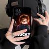Чехол для телефона с куклой Чаки из фильма ужасов Для iPhone 17 16 15 14 13 12 Mini 11 Pro Max Мягкий силиконовый чехол