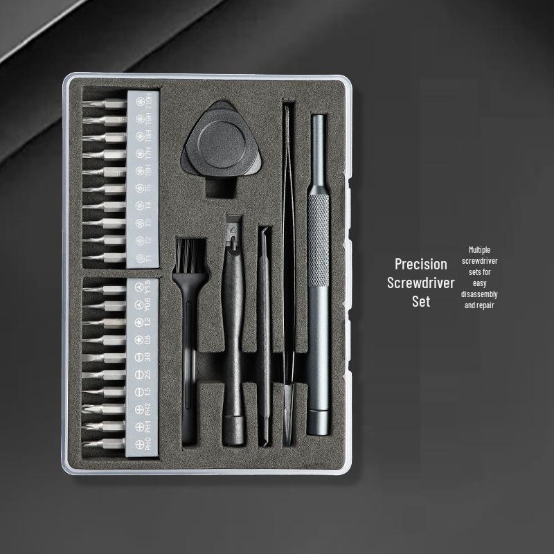 Набор прецизионных отверток 29-в-1 для телефонов, очков, часов и ноутбуков
