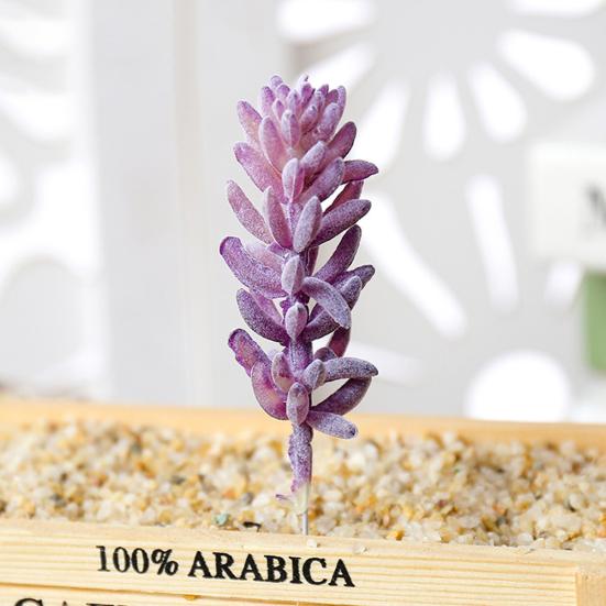 1шт искусственные сочные домашние растения флокирование DIY мебель офис бонсай декор