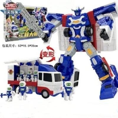 Для корейского Hello Carbot Conwerster Starpinr Flying Sky Team трансформирует автомобиль-робот Mecha AIENT деформированные фигурки автомобилей детские игрушки