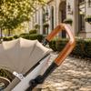 Lightweight Removable Foldable Stroller and Pet Carrier for Outdoor Travel Use with Detachable Handlebar Cover for Small and Medium Pets or Infants