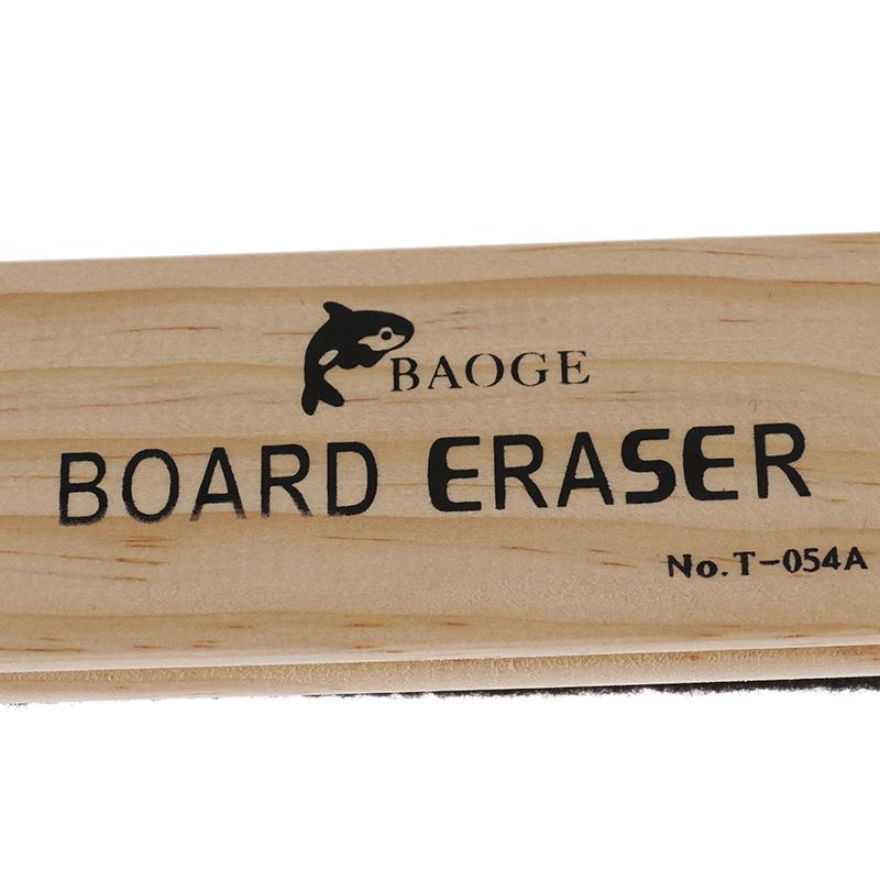 Шерстяной фетровый ластик Деревянная тряпка для чистки школьных досок Чистящее средство для классных досок