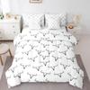 Erosebridal Rustic Farmhouse Comforter Set 7 Pcs Queen,Retro Cabin Lodge Down Comforter,Hunting Bear Deer Bed in a Bag,Country Maple Leaves