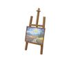 1:12 Dollhouse Miniature Easel Art Easel Oil Painting Display Stand Home Room Decor Dolls House Micro Scene Construction Prop
