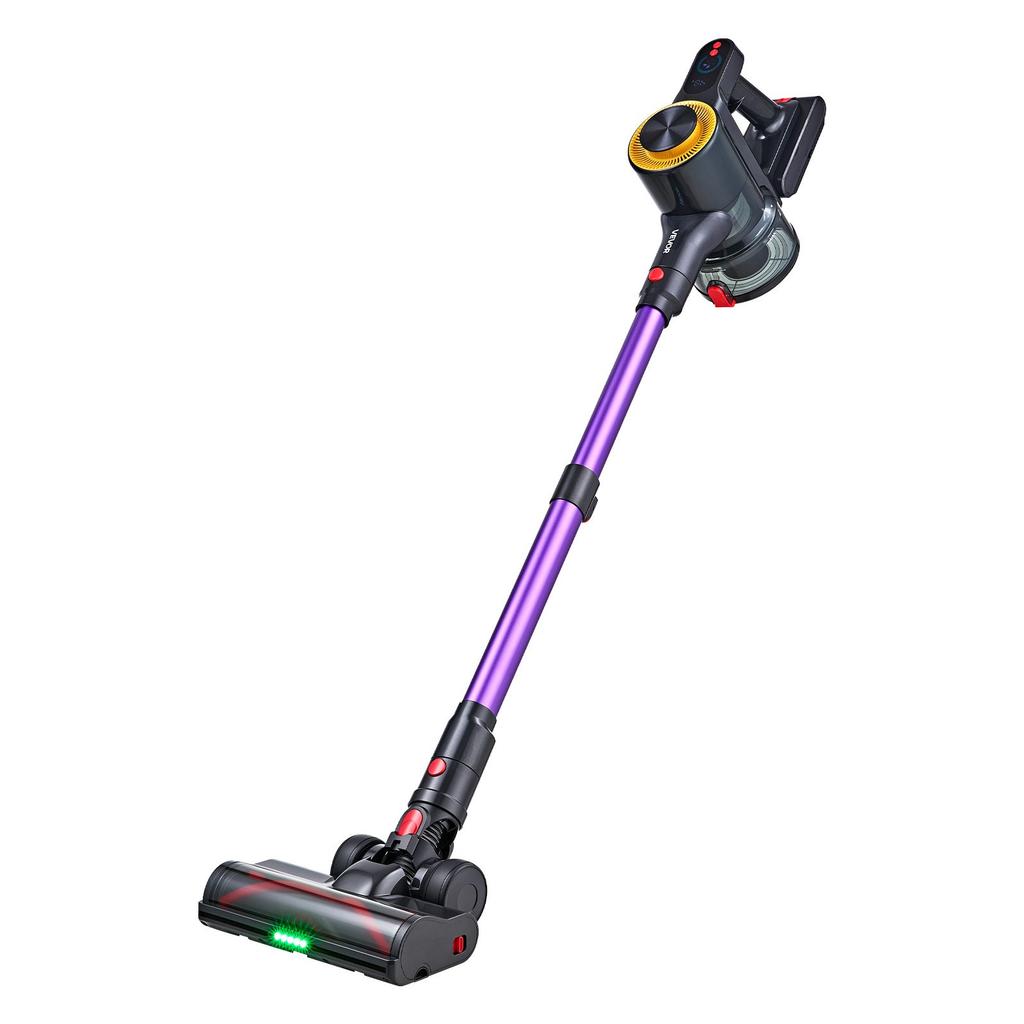 VEVOR Cordless Vacuum Cleaner 500W 50kPA Cordless Stick Vacuum Cleaner, For Home Hard Floor Carpet Pet Hair, 45-Min Runtime, Rechargeable