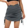 Swim Skirts For Women Swimwear Shorts Under Trendy High Waisted Drawstring Skirts