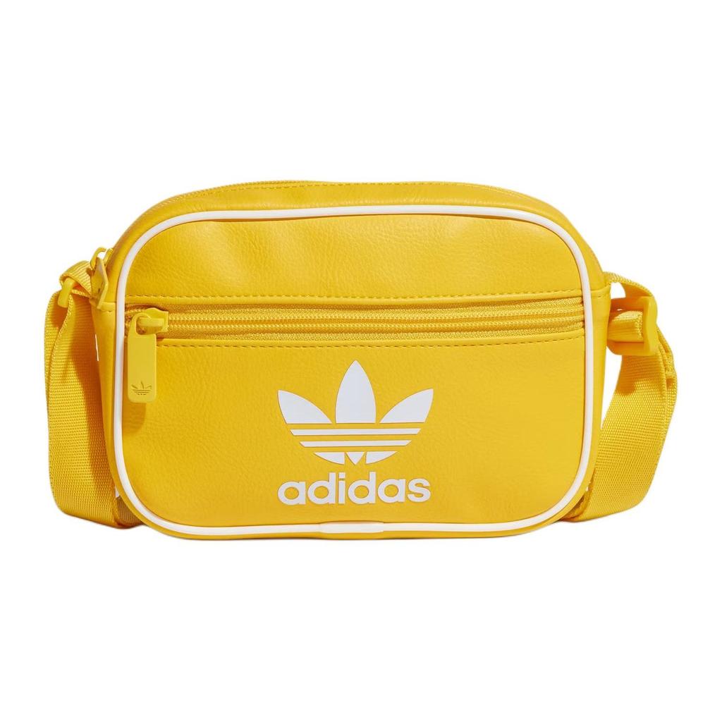adidas Adicolor Classic Mini Airliner Bag Bold Gold Unisex Streetwear IS4387