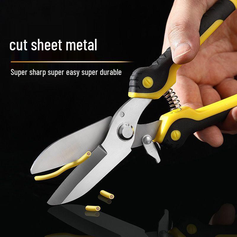 Industrial Grade Tin Snips Aluminum Ceiling Keel Shears Electrician Aviation Shears