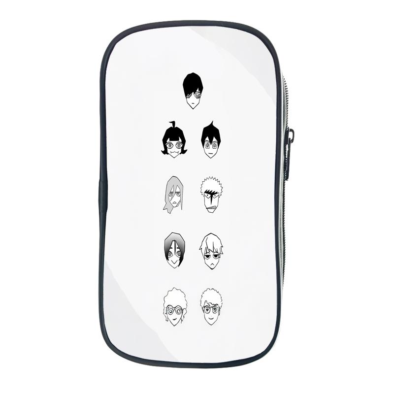 Blue Lock Isagi Yoichi Сумки для хранения Мультфильм Аниме Nagi Seishiro Ручки Сумки для студентов Пенал Кошельки для монет Подарки на день рождения для друзей