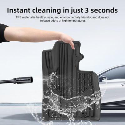 Коврики на пол из ТПЭ для автомобилей Mazda Demio/Mazda2 2015-2024 годов