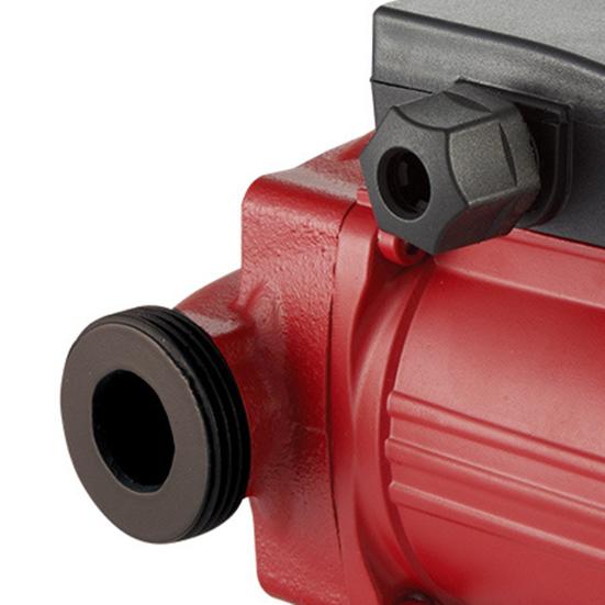 YRS25-6G-180 Бустерный насос Тихий звук Трехступенчатое управление скоростью Сильное давление Геотермический циркуляционный насос для отопления Домашние поставки