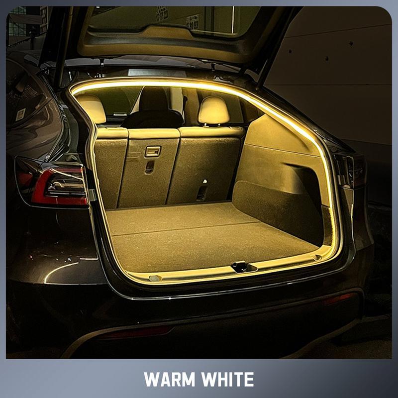 Car LED Trunk Light Light Control Induction Automotive Trunk Strip Light Car Interior LED Lamp For Outdoor Camping Loading And
