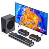 Hiwill A51 5.1-канальный саундбар, комплект динамиков с сабвуфером, пиковая мощность 380 Вт, регулируемые высокие и низкие частоты