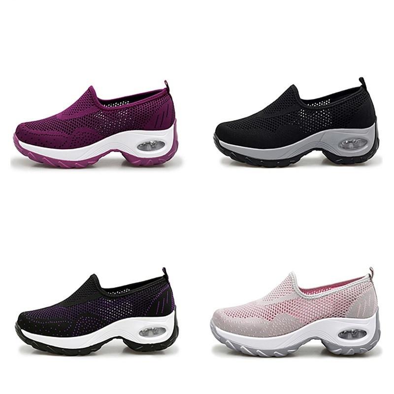 Модные женские туфли большого размера Slip On из вулканизированной кожи, модные летние повседневные кроссовки для отдыха на открытом воздухе, дышащие, открытые женские ленивые мокасины
