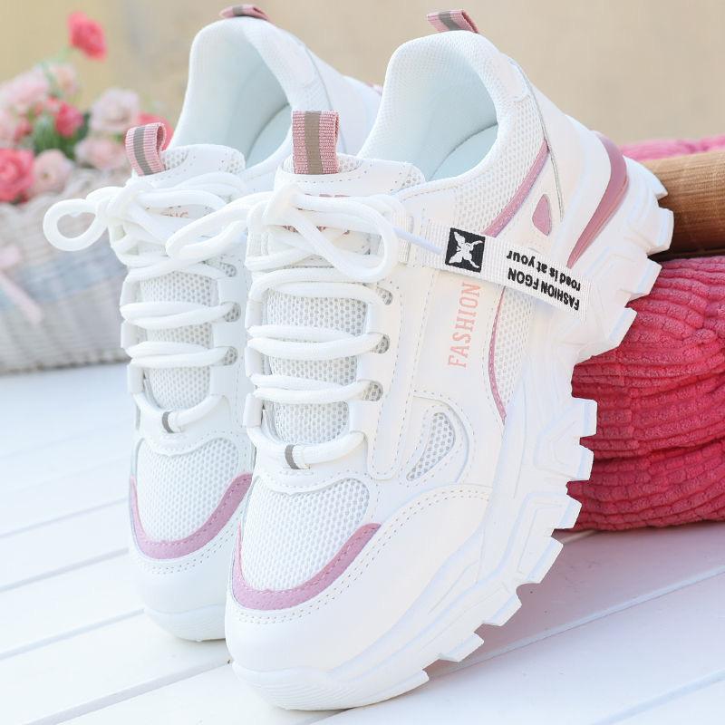 Designer Sneakers Women Casual Shoes Mesh Platform Tennis 2025 New Platform Sneaker Sports Shoe Women Zapatos De Mujer