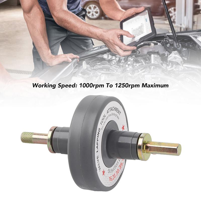 Универсальная насадка для притирки клапанов с 5 присосками для хвостовика, шлифовальный набор для притирки клапанов двигателя автомобиля/мотоцикла