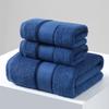 Хлопковое полотенце Утолщенный длинноволокнистый хлопок Взрослые бытовые Мягкие впитывающие воду безворсовые полотенца для гостиниц Удобные текстильные полотенца для дома