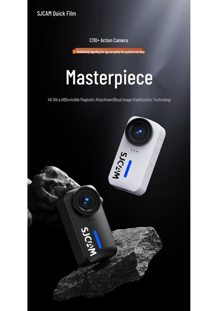 SJCAM C110+ 4K Мотоциклетная экшн-камера «Большой палец» для FPV-съемки