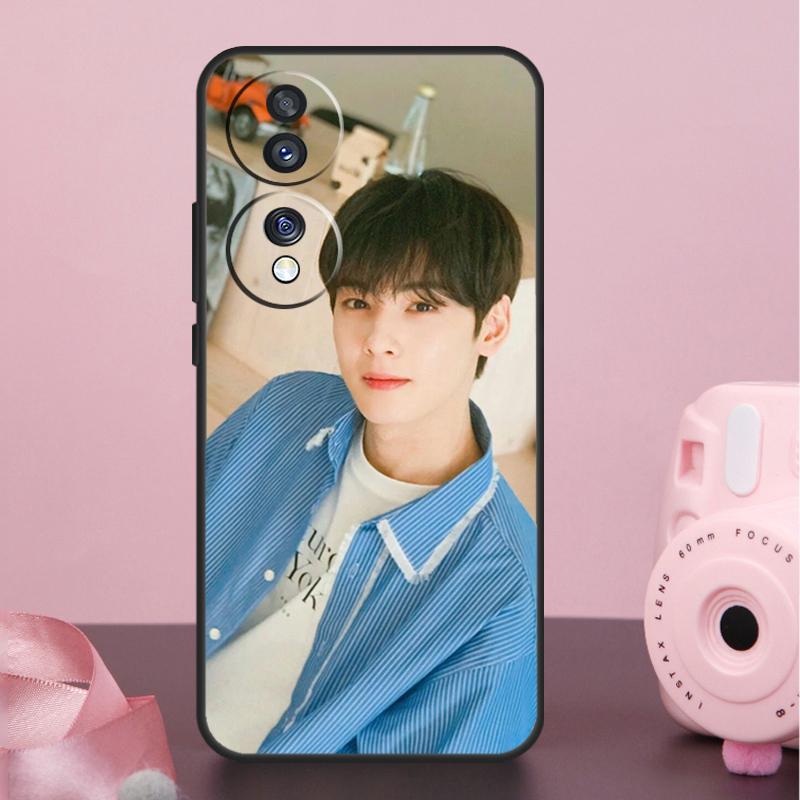 Чехол Cha Eun Woo для Honor 200 400 Pro 50 70 90 X9a X9b X9c X9d X8a X8b X8c Magic 7 Lite 5 6 8 Pro