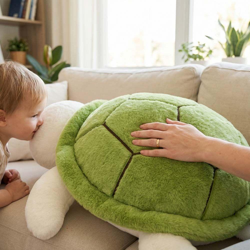 Collection Sea Turtle Stuffed Doll Fluffy Turtle Doll Throw Pillow Children Gift