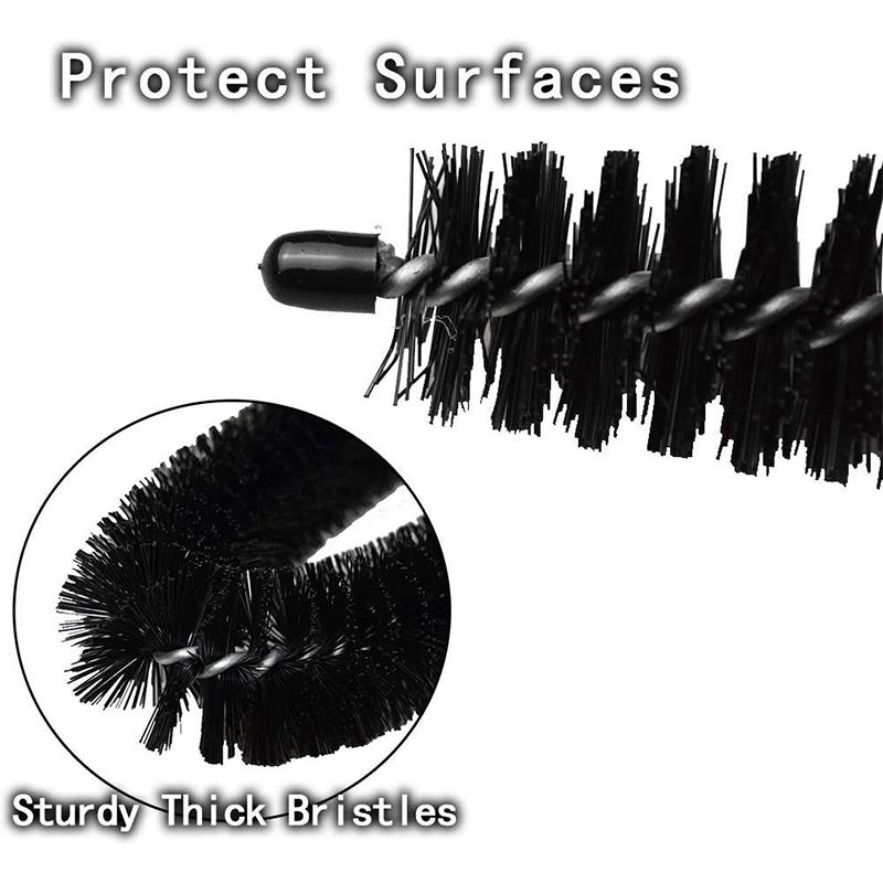 Деревянная длинная щетка для чистки водопроводных труб, дренажный инструмент, гибкая щетка для очистки