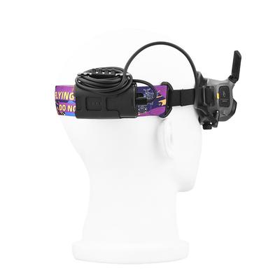2025 для очков DJI Avata Flight Glasses Battery Clip Hook FPV Battery Powered Cable Headband Accessories