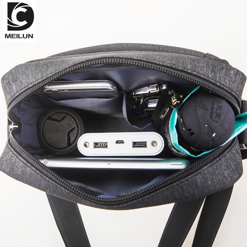 Мужская сумка через плечо, спортивная маленькая мужская сумка Tide, водонепроницаемая сумка-мессенджер из ткани Оксфорд, мужская мода