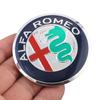 Car Stickers For Alfa Romeo Car Wheel Hub Center Cap Metal Emblem Stickers For Alfa Romeo Giulietta GT 159 147 156 Mito Brera Gi