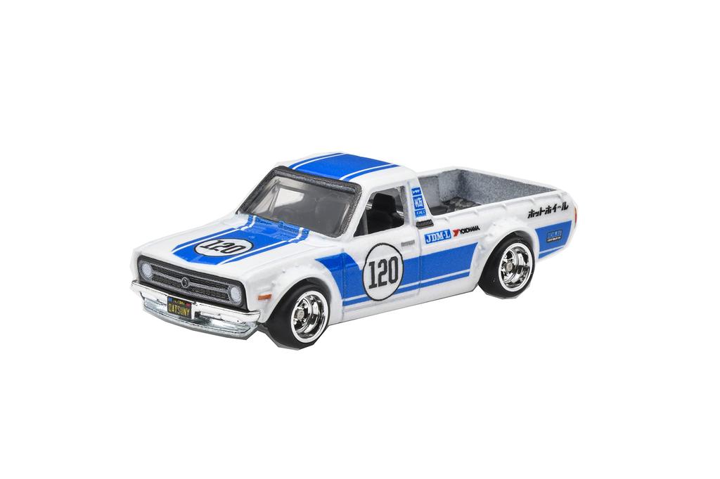 Hot Wheels Car Culture Hyper Haulers Datsun Sunny Truck GRJ87 White '75 (B120)